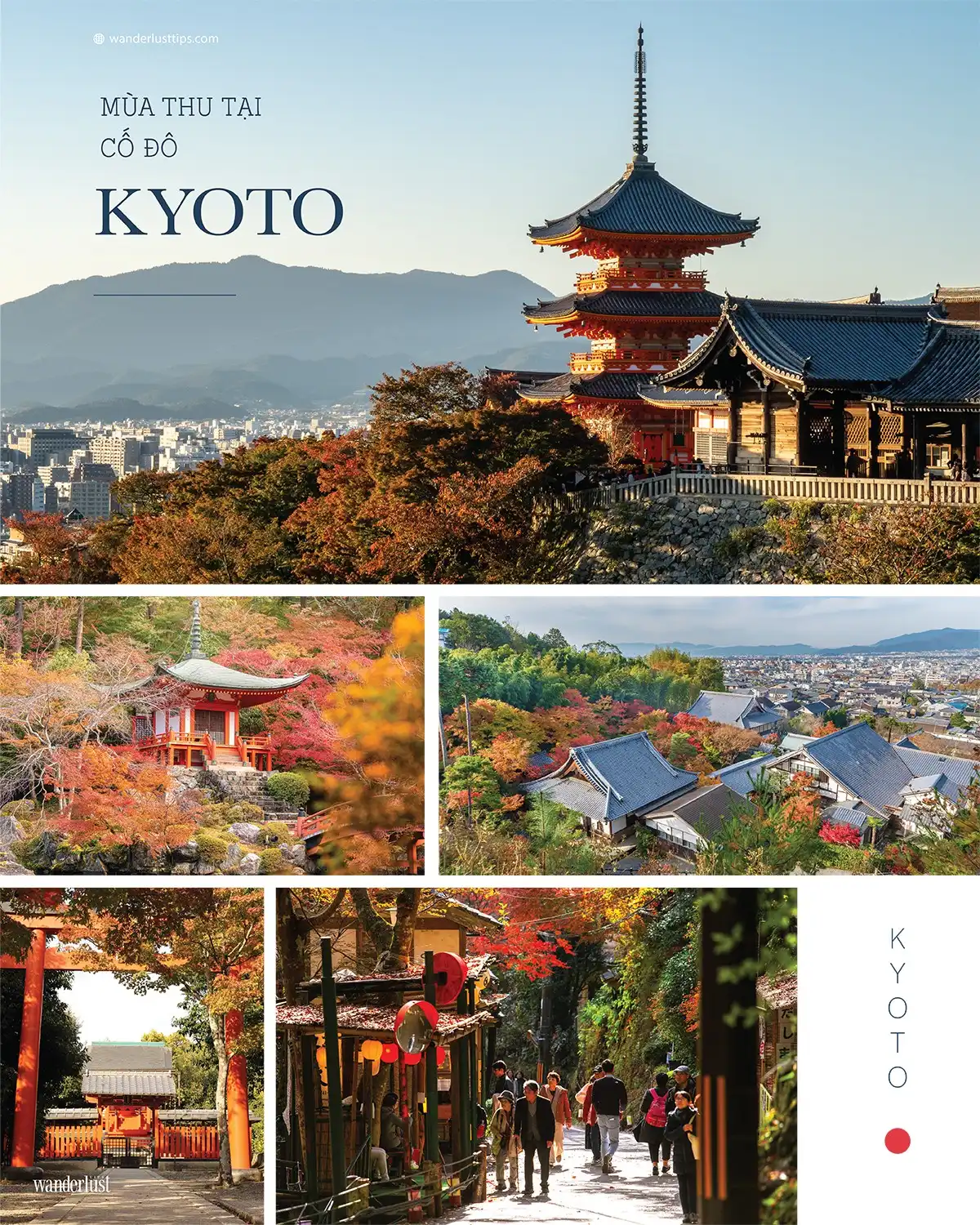 Tạp chí Du lịch Wanderlust Tips | Mơ về mùa thu Nhật Bản