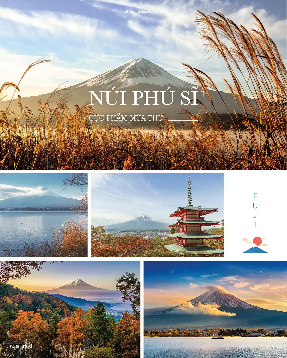 Tạp chí Du lịch Wanderlust Tips | Mơ về mùa đẹp nhất xứ hoa anh đào