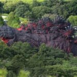 Tượng quái thú Godzilla “siêu to khổng lồ” ra mắt tại công viên Nhật Bản
