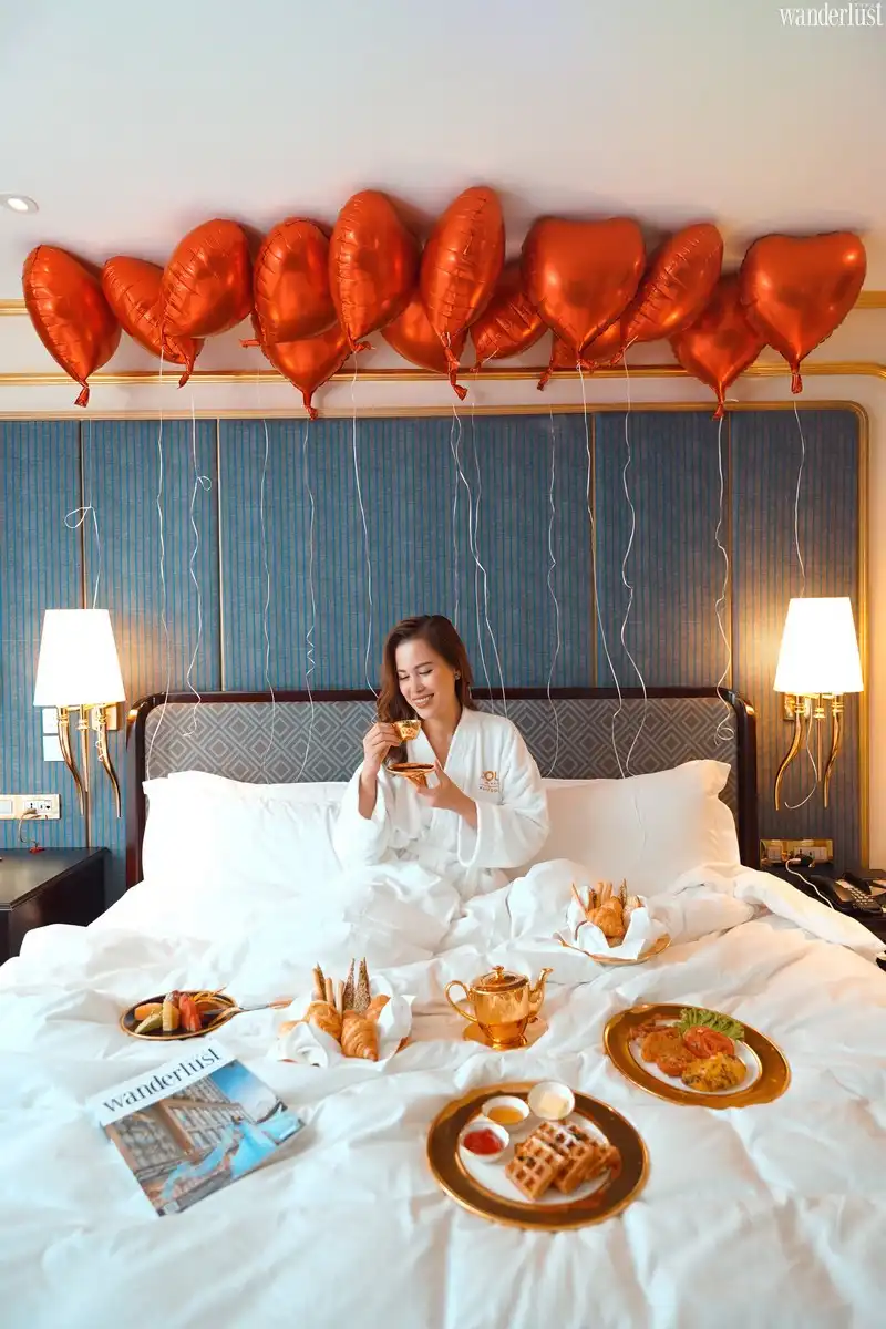 Tận hưởng cuối tuần sang chảnh tại “cung điện dát vàng” của Hà Nội 6 Tạp chí Du lịch Wanderlust Tips | Cuối tuần sang chảnh tại “cung điện dát vàng” Dolce by Wyndham Hanoi Golden Lake