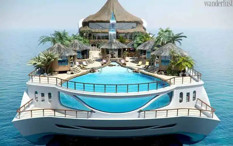 Tạp chí du lịch Wanderlust Tips | Top những siêu du thuyền độc đáo nhất thế giới