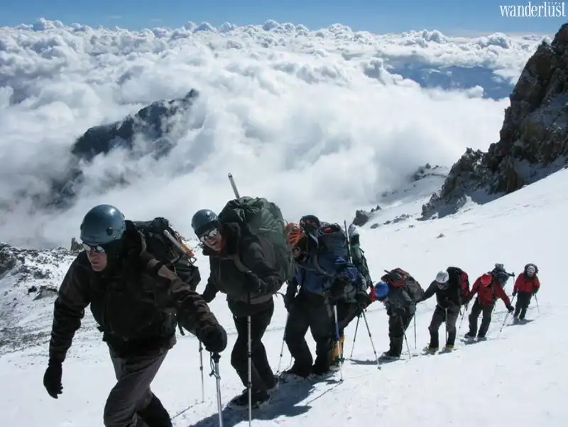 Điểm danh những "nóc nhà" trên khắp châu lục 8 Tạp chí du lịch Wanderlust Tips | Điểm danh những đỉnh núi cao nhất trên khắp châu lục