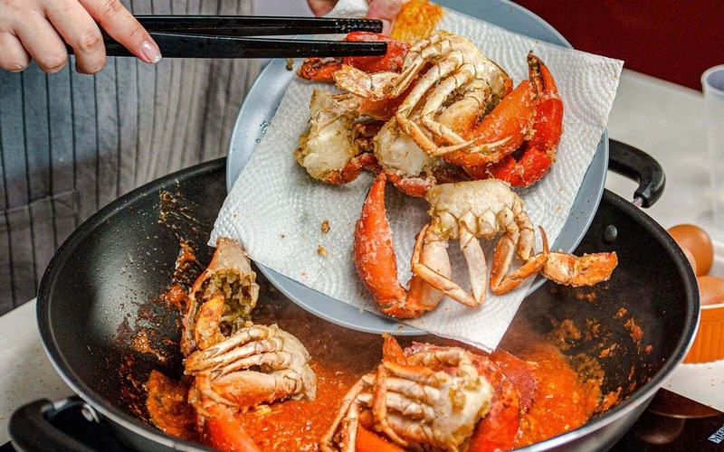 Cua ớt Singapore thơm ngon khó cưỡng