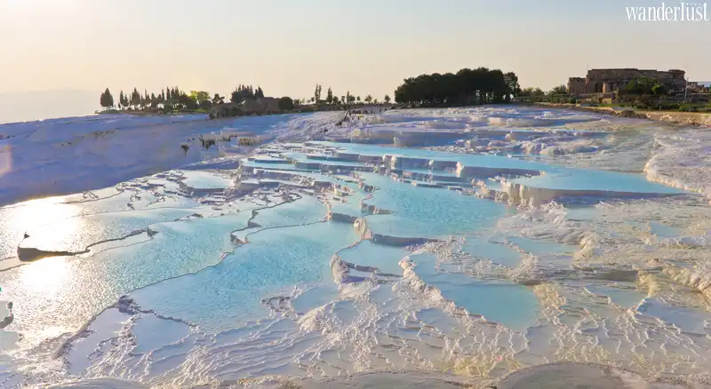 Tạp chí Du lịch Wanderlust Tips | Lâu đài bông Pamukkale kỳ diệu ở Thổ Nhĩ Kì 