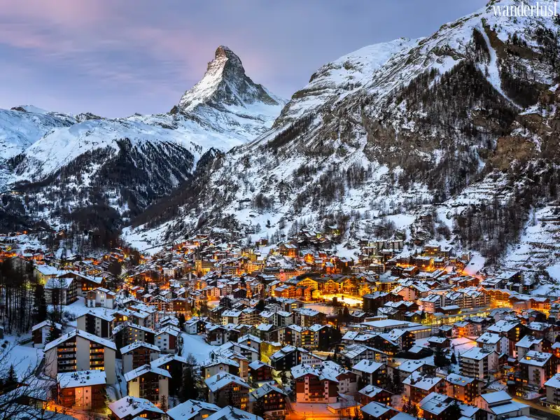Tạp chí Du lịch Wanderlust Tips | Thị trấn cổ tích Zermatt Thụy Sĩ
