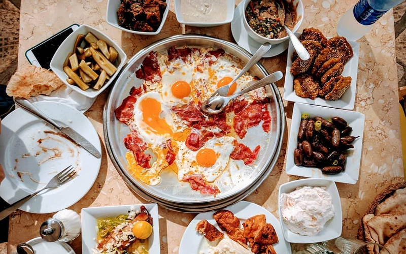 Tận hưởng những bữa ăn tuyệt vời ở Cairo