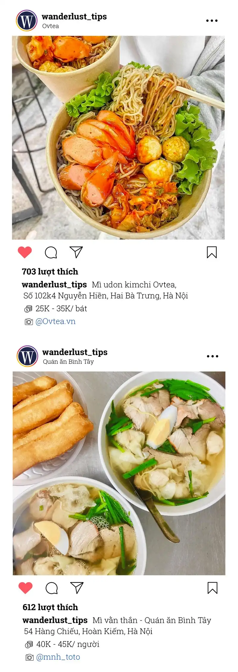 Ăn gì cuối tuần: Dành cho 'người chơi hệ ăn mì' 13 Tạp chí Du lịch Wanderlust Tips | Ăn gì cuối tuần: Mì ngon Hà Nội