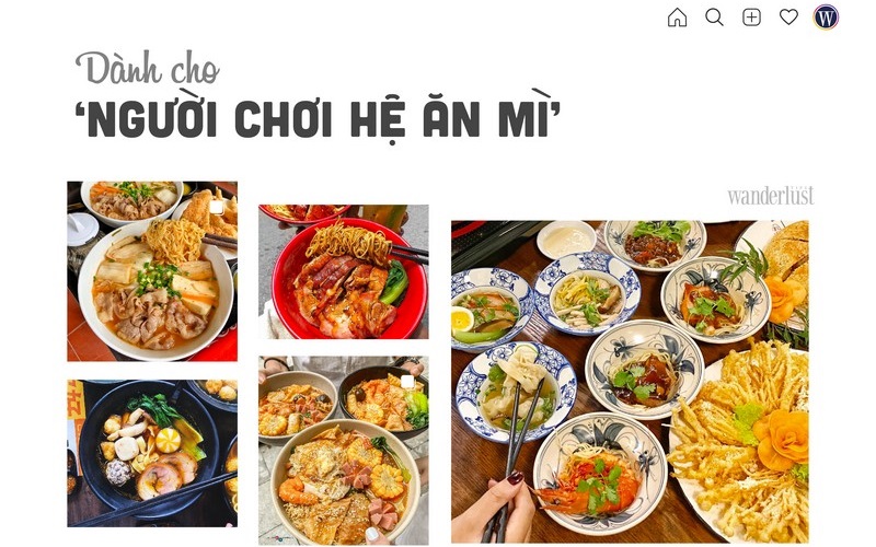 Ăn gì cuối tuần: Dành cho ‘người chơi hệ ăn mì’ Ăn gì cuối tuần: Dành cho ‘người chơi hệ ăn mì’