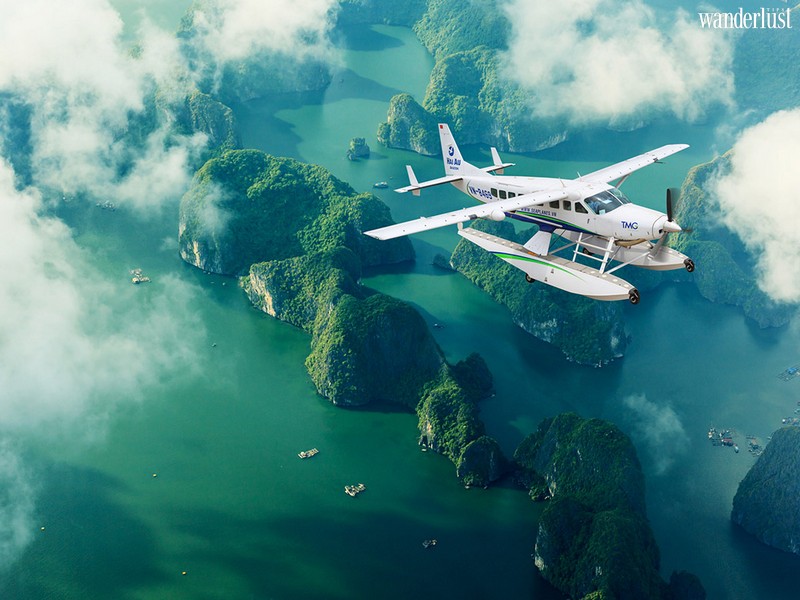 Tạp chí Du lịch Wanderlust Tips | Một ngày trải nghiệm thủy phi cơ ngắm trọn cảnh đẹp Hạ Long