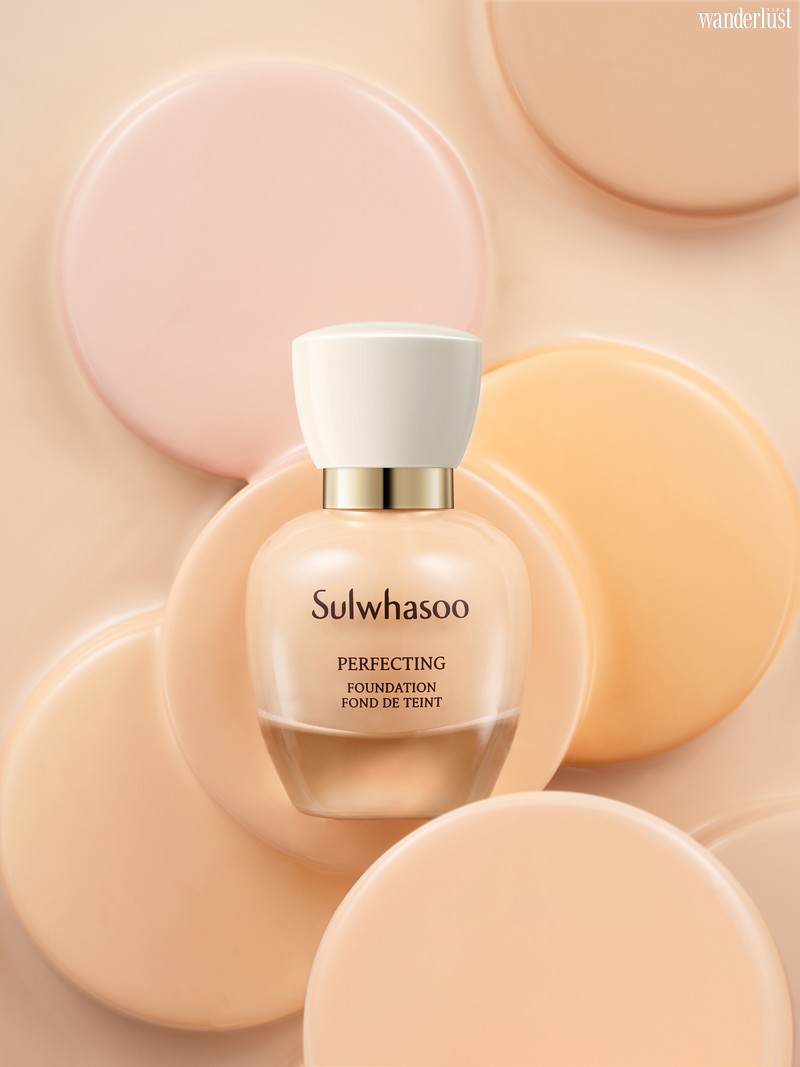 Sulwhasoo ra mắt dòng sản phẩm trang điểm Perfecting tôn vinh hơi thở làn da 6 Tạp chí Du lịch Wanderlust Tips | Lớp nền hoàn mỹ tôn vinh hơi thở làn da Sulwhasoo Perfecting Makeup