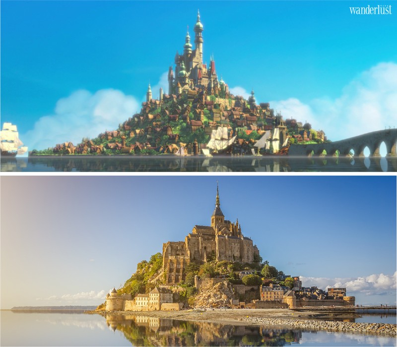 Khi thế giới Disney có thật ngoài đời (Phần 1) 11 Tạp chí Du lịch Wanderlust Tips | Du lịch tới những điểm đến trong phim hoạt hình