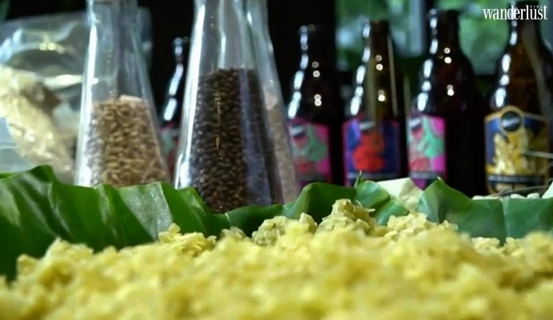 Tạp chí du lịch Wanderlust Tips | món đồ uống làm từ Cốm mùa thu Hà Nội