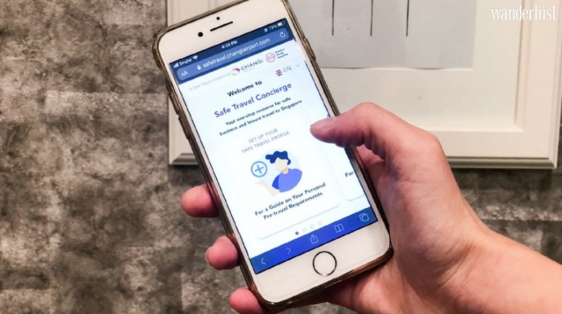 Sân bay Changi ra mắt cổng thông tin du lịch an toàn 5 Tạp chí Du lịch Wanderlust Tips | Sân bay Changi ra mắt cổng thông tin du lịch được cá nhân hóa