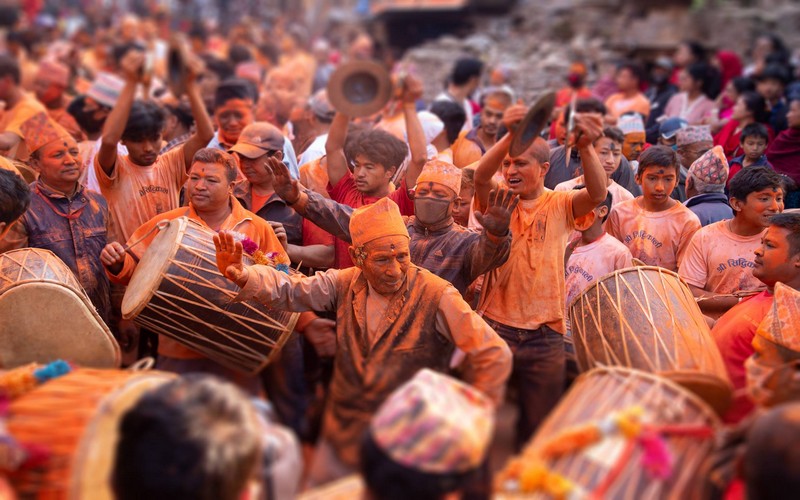 Bisket Jatra: Năm mới ở vùng đất thiêng Nepal