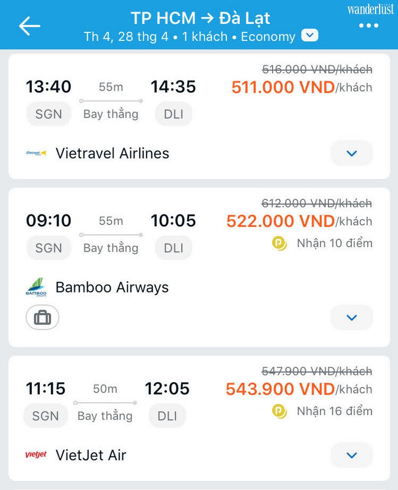 Tạp chí Du lịch Wanderlust Tips | Vi vu khắp Việt Nam với ưu đãi vé bay đến 500k tại Traveloka Epic Sale