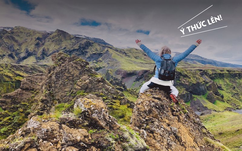 Đừng là một người leo núi thiếu ý thức! Đừng là một người leo núi thiếu ý thức!