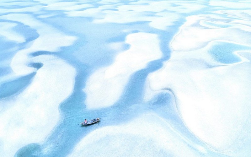 Ngẩn ngơ khung cảnh tuyệt sắc tại đầm Lập An, Huế