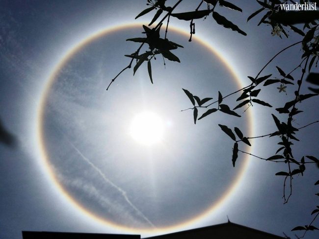 Bầu trời Huế xuất hiện "vầng hào quang" 11 4 4 1