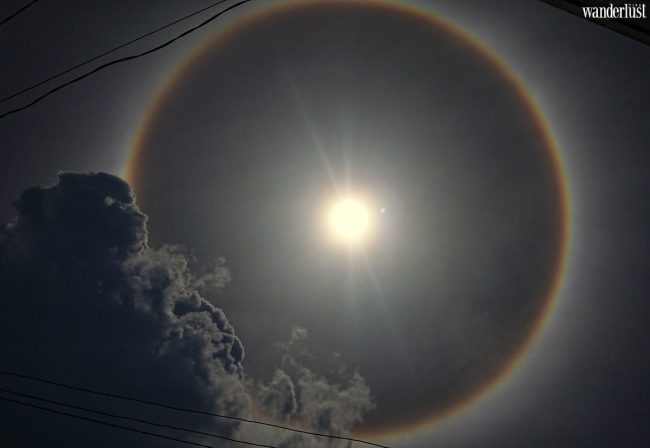 Bầu trời Huế xuất hiện "vầng hào quang" 12 bd 2