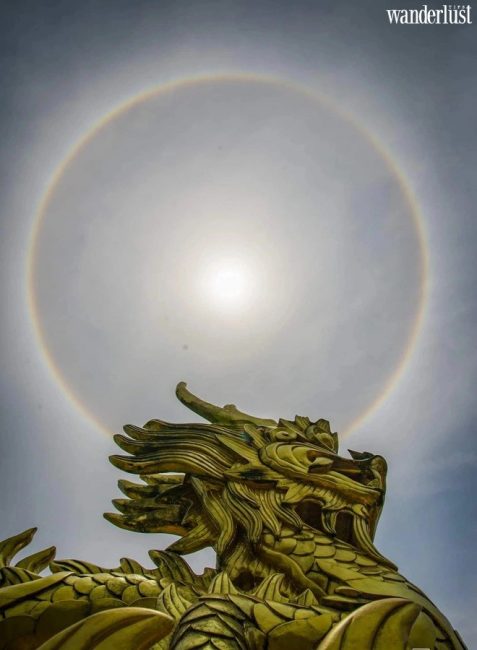 Bầu trời Huế xuất hiện "vầng hào quang" 7 nnkl