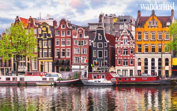 Tháng 8: Thời điểm đẹp nhất trong năm để tới Amsterdam 5 Thủ đô Amsterdam của Hà Lan như một thành phố trong truyện cổ tích.