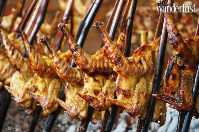 Ghé Buôn Ma Thuột nhất định phải thử 5 món này 6 ga duoc nuong truc tiep tren lua than hong