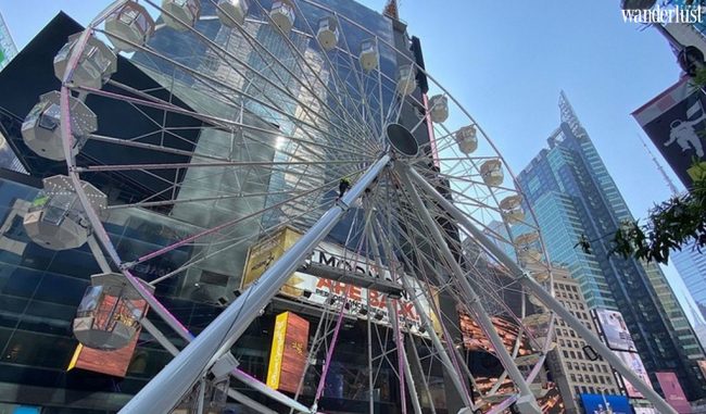 Mỹ khai trương vòng đu quay giữa Quảng trường Thời Đại - Wanderlust Tips