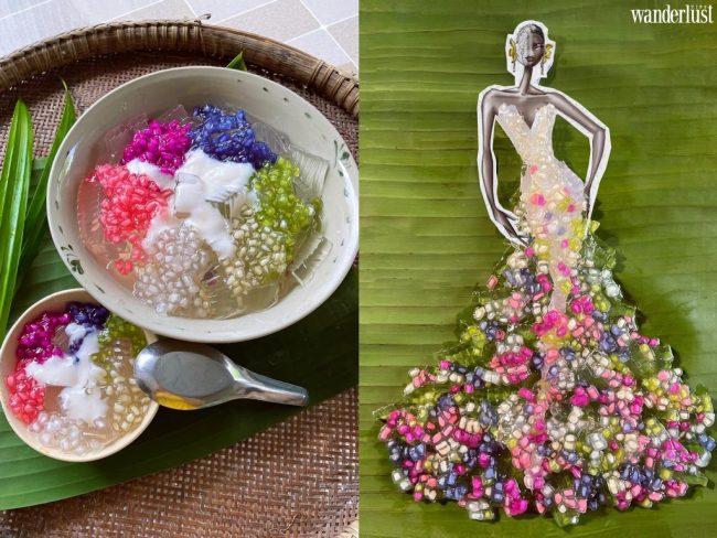 Khi ẩm thực Tây Nam Bộ được biến hóa thành váy dạ hội qua bàn tay NTK trẻ 14 ch