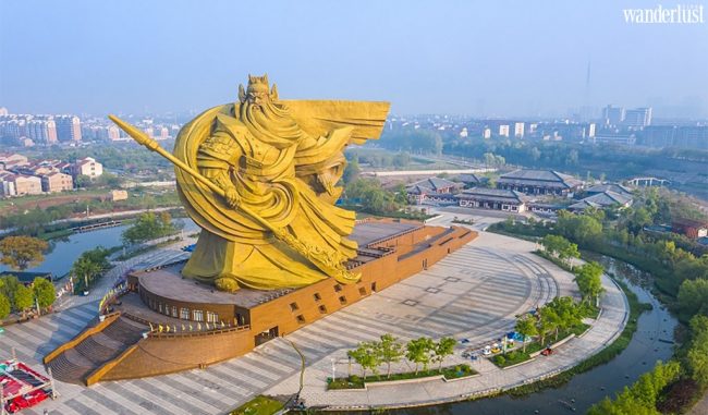 Di dời tượng Quan Vũ khổng lồ ở Trung Quốc với chi phí khủng 6 Di dời tượng Quan Vũ khổng lồ ở Trung Quốc với chi phí khủng