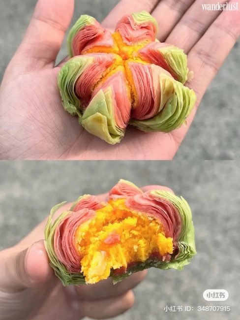 Hà hoa tô - món bánh hoa sen ngàn lớp đặc sắc của Trung Hoa - Wanderlust Tips