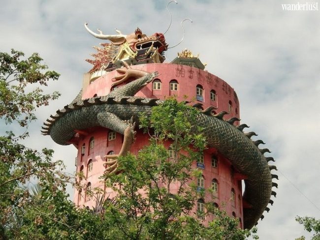 Kỳ bí ngôi đền rồng Wat Samphran ở Thái Lan 6 k 1