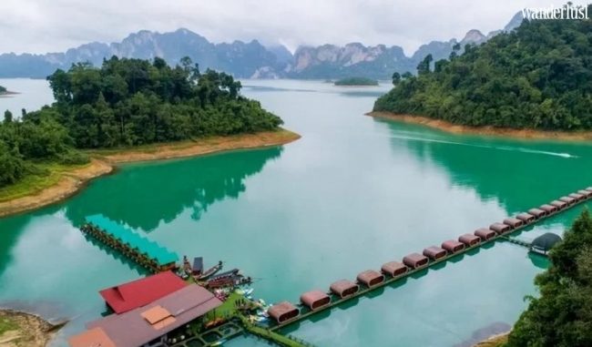 Độc đáo khách sạn con nhộng nằm giữa hồ ở Thái Lan - Wanderlust Tips