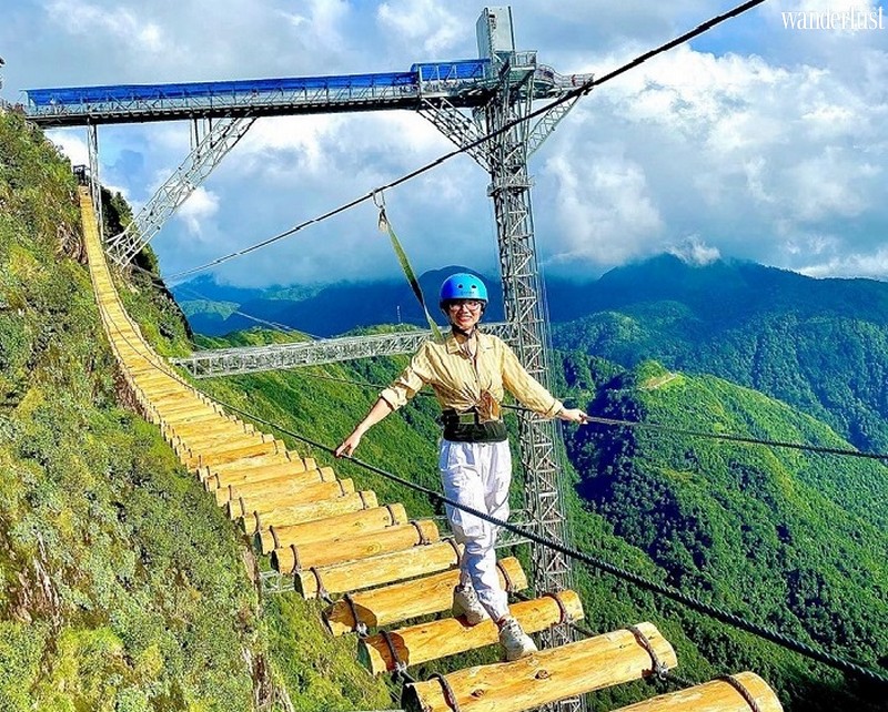 Trải nghiệm cảm giác mạnh trên cầu treo Độc Mộc cao hơn 2.000m trên đỉnh Ô Quy Hồ 5 Tạp chí du lịch Wanderlust Tips | Trải nghiệm cảm giác mạnh trên cầu treo Độc Mộc cao hơn 2.000m trên đỉnh Ô Quy Hồ