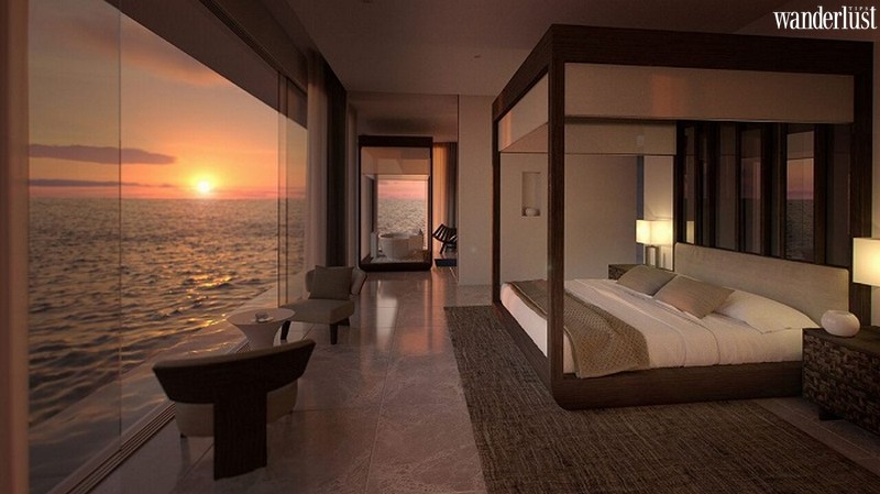 Kỳ nghỉ Lễ Tạ ơn trị giá 125.000 USD trong biệt thự dưới nước ở Maldives 6 conrad underwater hotel 5 1