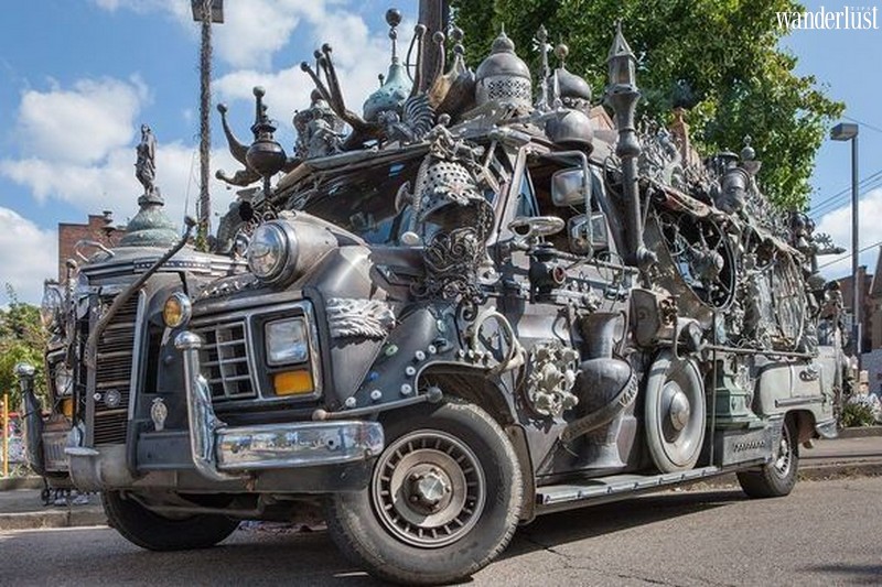 Vanadu: Ngôi nhà sắt vụn nghệ thuật kỳ lạ ở Washington, DC 15 Tạp chí du lịch Wanderlust Tips | Vanadu: Ngôi nhà sắt vụn nghệ thuật kỳ lạ ở Washington, DC