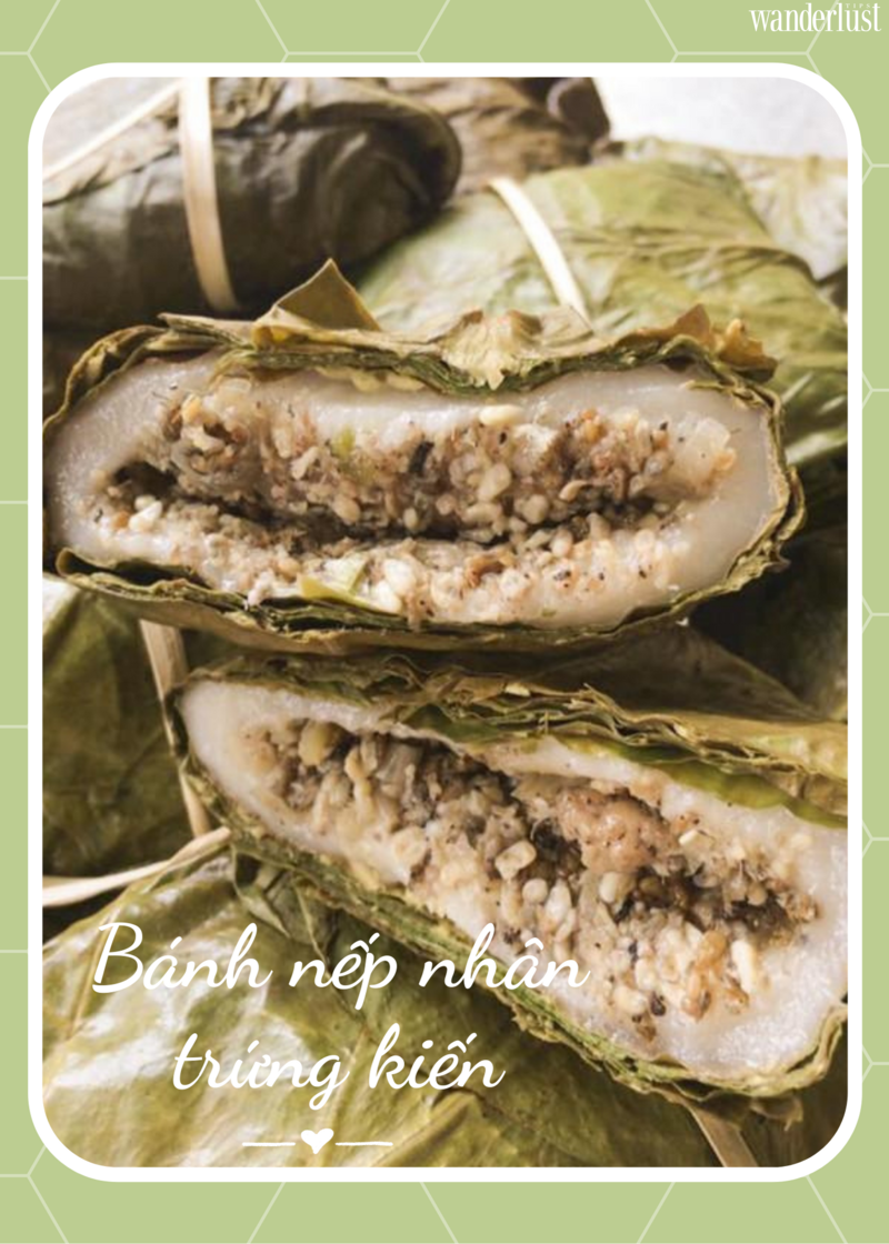 Bánh nếp nhân trứng kiến, hương vị dẻo bùi nhớ mãi không quên 5 Bánh nếp nhân trứng kiến, hương vị dẻo bùi nhớ mãi không quên | Wanderlust Tips