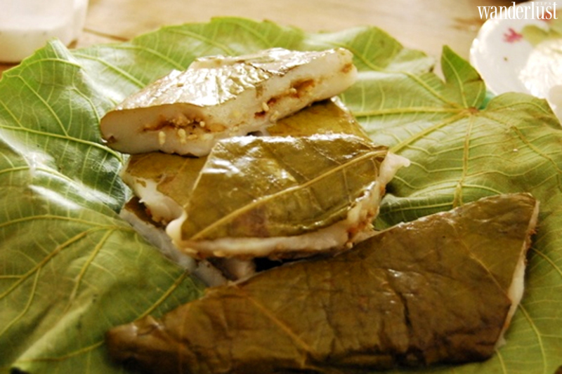 Bánh nếp nhân trứng kiến, hương vị dẻo bùi nhớ mãi không quên 7 Banh nep nhan trung kien huong vi deo bui nho mai khong quen 6