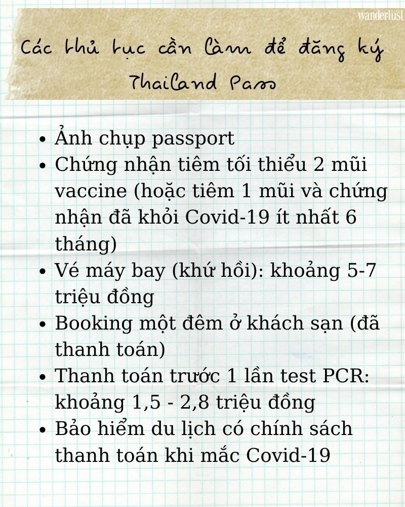 Cần chuẩn bị những gì khi du lịch Thái Lan tự túc trong thời kỳ bình thường mới? 8 Cần chuẩn bị những gì khi du lịch Thái Lan tự túc trong thời kỳ bình thường mới Wanderlust Tips