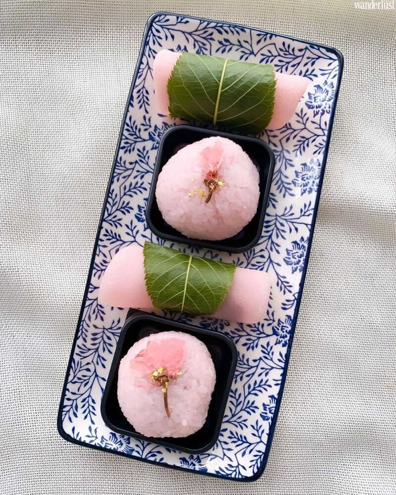 Những món đồ ngọt hấp dẫn từ hoa anh đào 12 Những món đồ ngọt hấp dẫn từ hoa anh đào - thức quà xuân của xứ Phù Tang | Wanderlust Tips