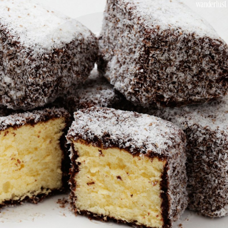 Lamington, niềm tự hào của Australia và câu chuyện đằng sau chiếc bánh ngọt | Wanderlust Tips