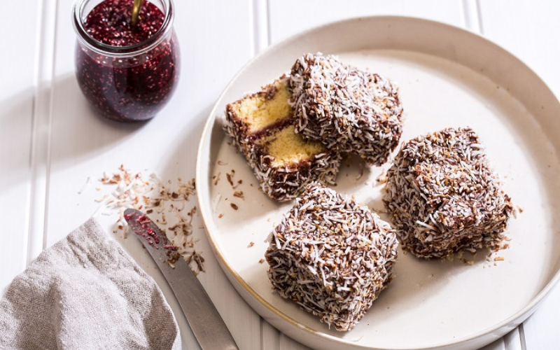 Bánh Lamington, tinh hoa ẩm thực Úc