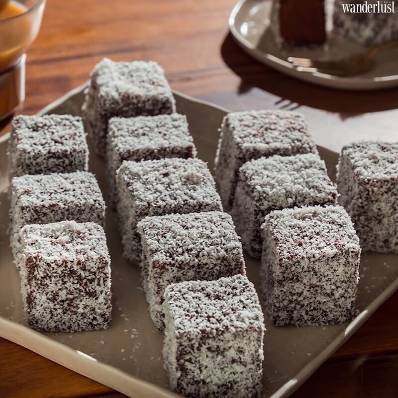 Lamington niem tu hao cua uc va cau chuyen dang sau chiec banh ngot 2