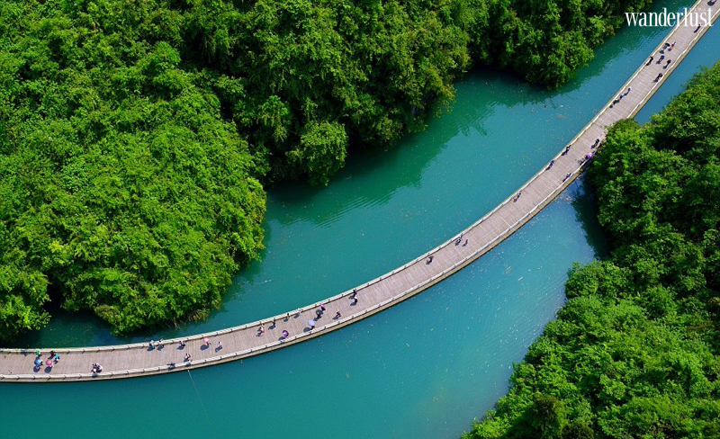 Chiêm ngưỡng con đường đi trên sông độc đáo tại Hồ Bắc | Wanderlust Tips