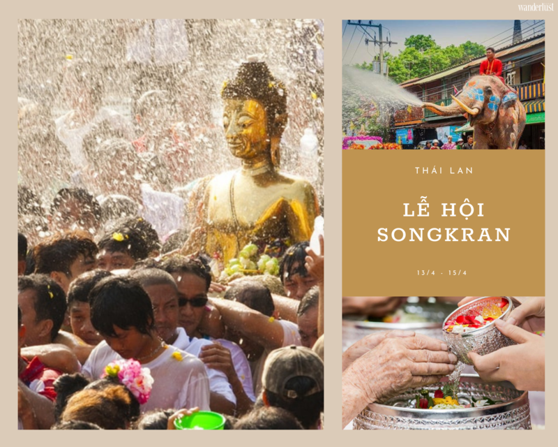 Đặc sắc lễ hội Songkran Thái Lan | Wanderlust Tips 