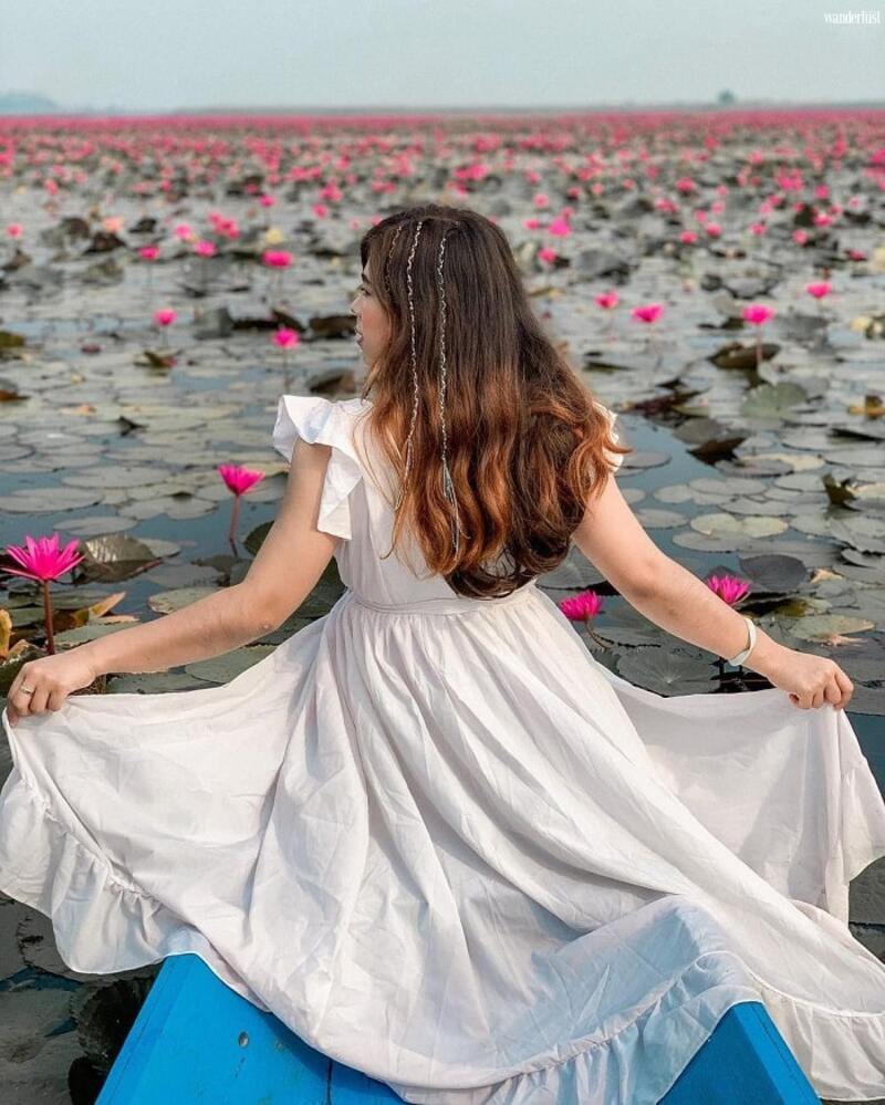 Mê mẩn vẻ đẹp tựa chốn tiên cảnh của Hồ Sen Đỏ, Thái Lan | Wanderlust Tips