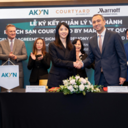 Marriott International ký thoả thuận hợp tác với Akyn Hospitality Group, mang thương hiệu Courtyard by Marriott tới Quy Nhơn