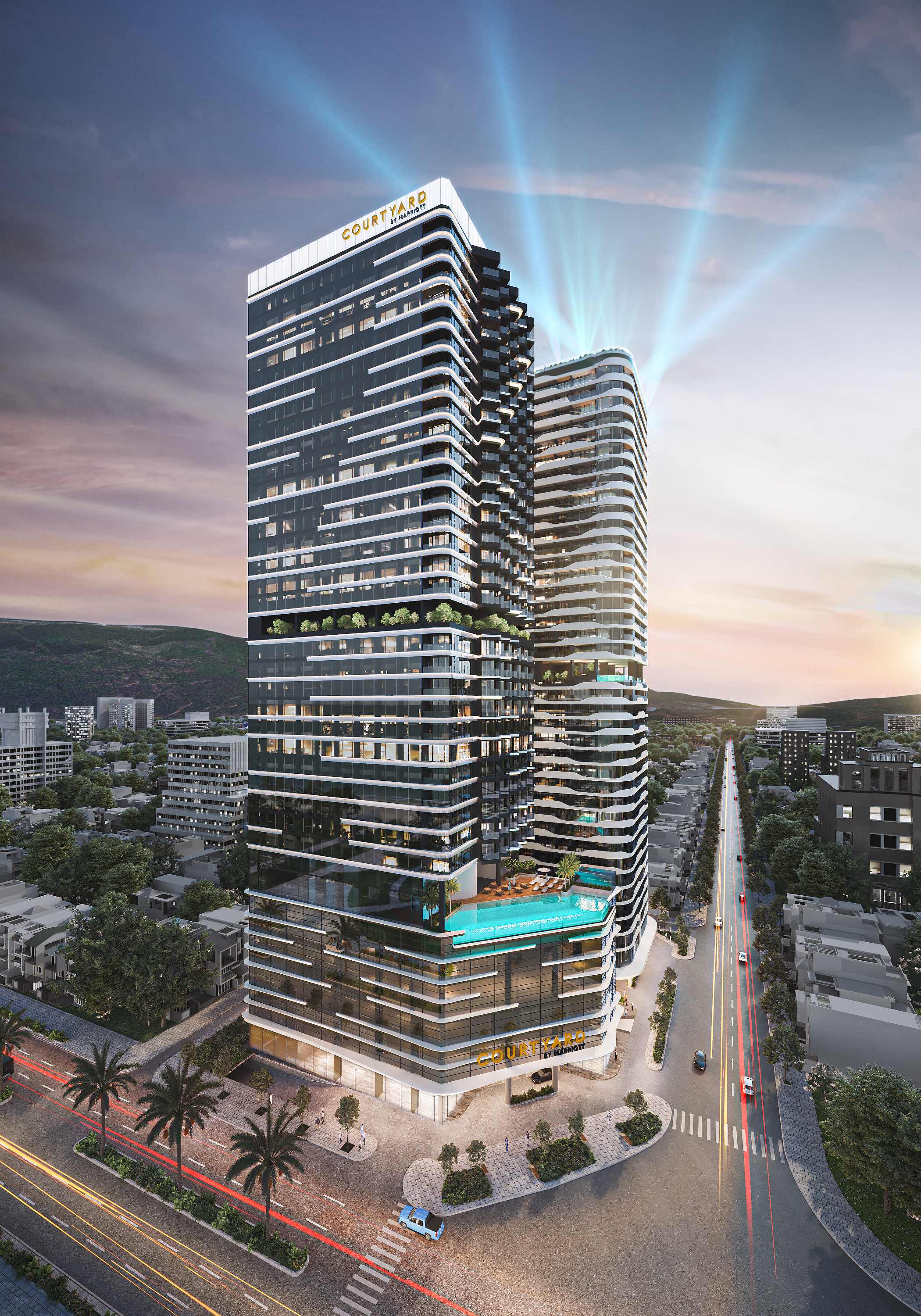 Marriott International ký thoả thuận hợp tác với Akyn Hospitality Group, mang thương hiệu Courtyard by Marriott tới Quy Nhơn| Wanderlust Tips 