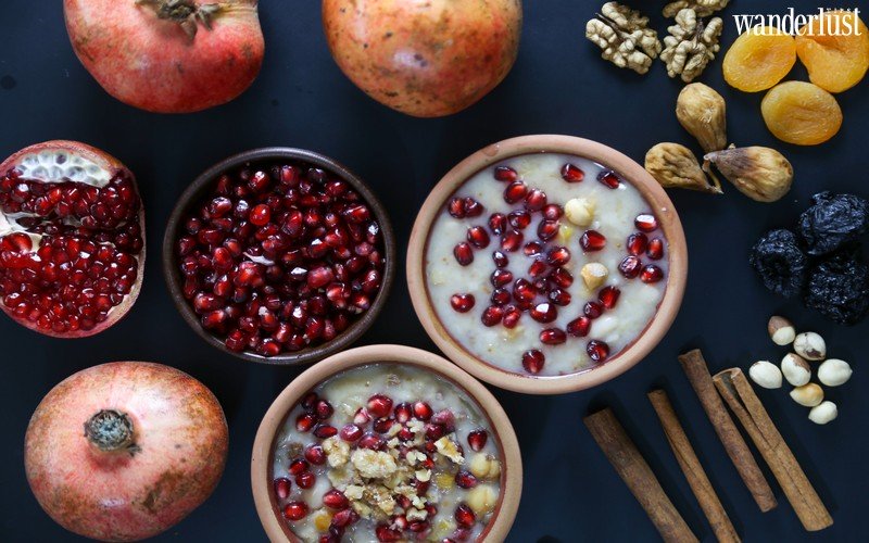 Pudding ashure món tráng miệng truyền thống Thổ Nhĩ Kỳ đầy ý nghĩa | Wanderlust Tips 