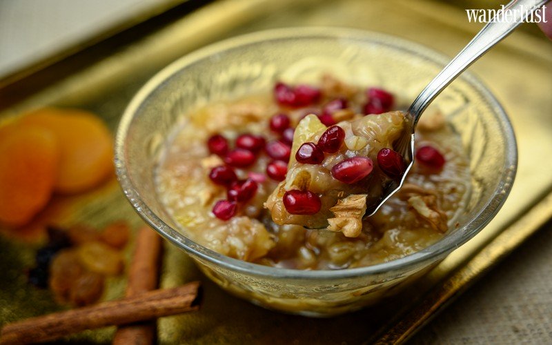 Pudding ashure món tráng miệng truyền thống Thổ Nhĩ Kỳ đầy ý nghĩa | Wanderlust Tips 