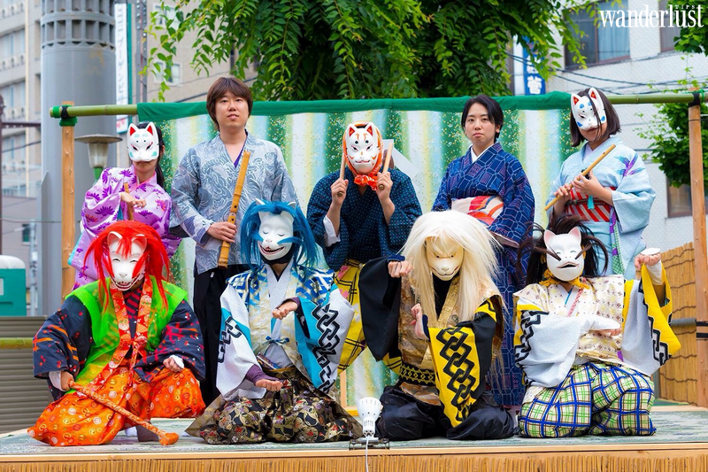 Khám phá các loại mặt nạ truyền thống của Nhật Bản | Wanderlust Tips
